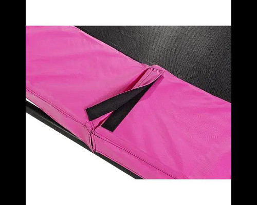 Батут EXIT Silhouette з зовнішньою сіткою 183 см рожевий