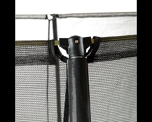 Батут EXIT Silhouette з зовнішньою сіткою 183 см рожевий