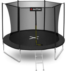 Батут OUTTEC Inside Net  з внутрішньою сіткою 8 футів 252 см чорний
