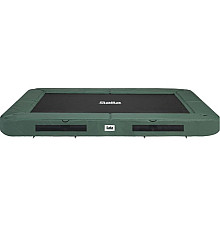Батут Salta Premium Ground без сітки 214 x 153 см зелений
