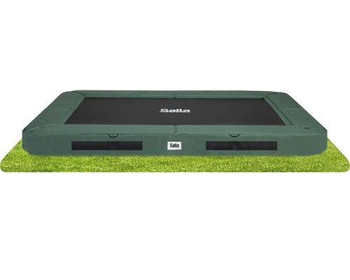 Батут Salta Premium Ground без сітки 214 x 153 см зелений