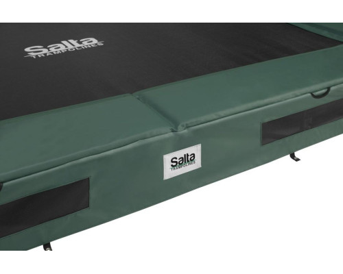 Батут Salta Premium Ground без сітки 214 x 153 см зелений