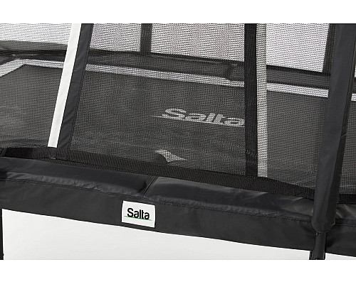 Батут Salta Premium Black Edition з внутрішньою сіткою 396 x 244 см