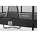 Батут Salta Premium Black Edition з внутрішньою сіткою 305 x 214 см чорний