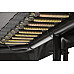 Батут Salta Premium Black Edition з внутрішньою сіткою 305 x 214 см чорний