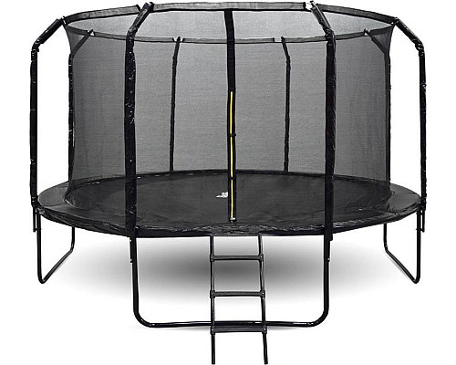 Батут SkyFlyer TR0036 з внутрішньою сіткою 14 футів 426 см чорний