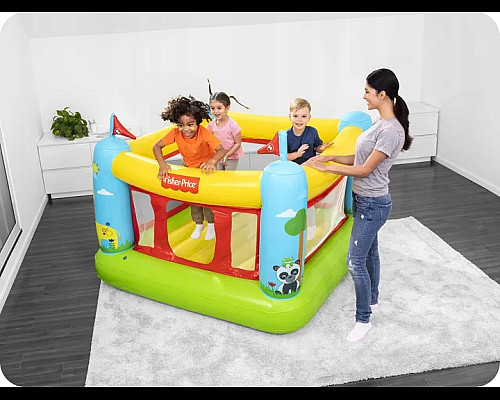 Батут надувний Bestway Fisher-Price 93553 175 х 173 х 135 см