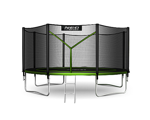 Батут Neo-Sport NS-13Z231 з зовнішньою сіткою 13 футів 404 см