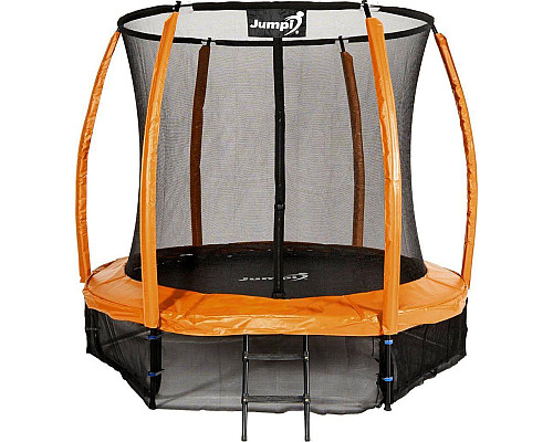 Батут Jumpi Maxy Comfort Plus з внутрішньою сіткою 8,5 футів 252 см помаранчевий