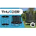 Батут THUNDER INSIDE ELITE з внутрішньою сіткою 8 футів 244 см чорний
