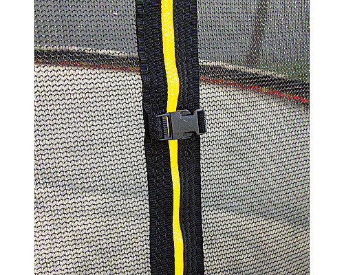 Батут inSPORTline Flea PRO з внутрішньою сіткою 305 см чорний