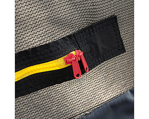 Батут inSPORTline Flea PRO з внутрішньою сіткою 305 см чорний