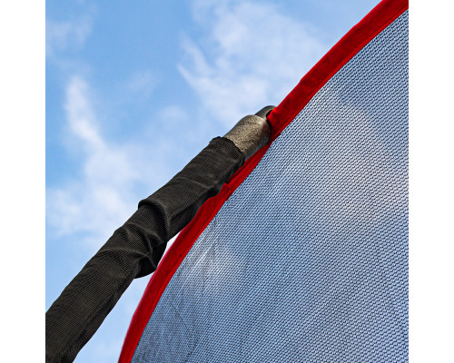 Батут із захисною сіткою та драбиною inSPORTline Flea PRO 430 см