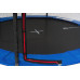 Батут Hop-Sport 10ft (305cm) чорно-синій з зовнішньою сіткою (4 ноги)