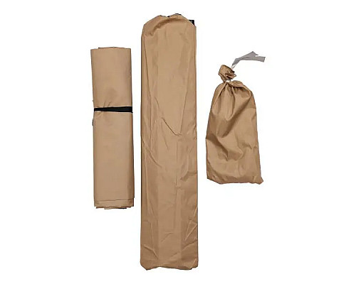 Тент захисний SJ-0081 туристичний натяжний зі стійками