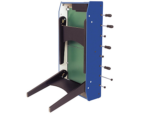 Настільний футбол Garlando F-20, 140 х 110 х 88 см - чорно-синій