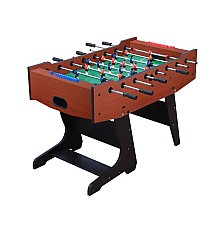 Настільний футбол складний SPARTAN Wuzzler, 140 х 74,5 х 91,5 см - коричневий