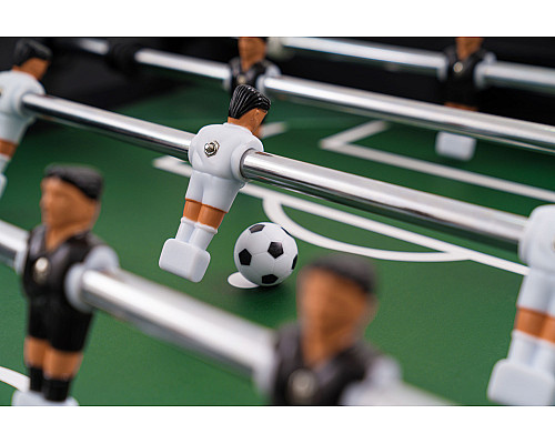 Настільний футбол Hop-Sport Attack, 147,5 x 81 x 90 см - чорний