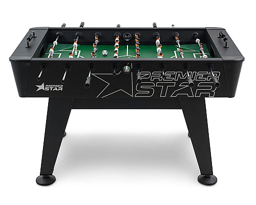 Настільний футбол Hop-Sport Attack, 147,5 x 81 x 90 см - чорний