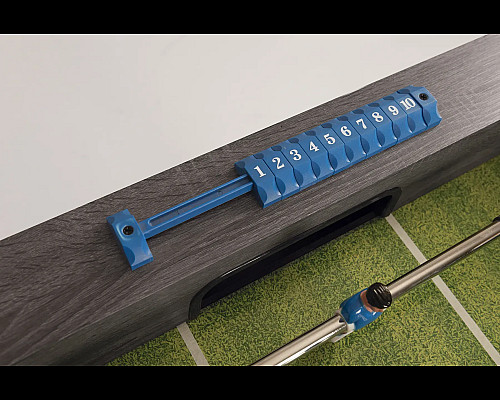 Настільний футбол Garlando F-2 Grey Oak, 121 х 95,5-98,5 х 79-81 см