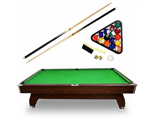 Більярдний стіл THUNDER BOLD-BROWN 8FT, 244 х 132 х 81 см