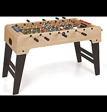 Настільний футбол Garlando F-3 Foldy Maplewood, 137 х 95 х 81 см, бежево-чорний