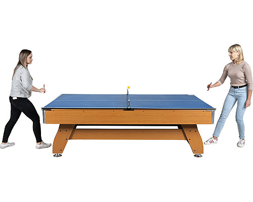Більярдний стіл Thunder 7FT  з накладкою для пінг-понгу, 226 х 127 х 80 см