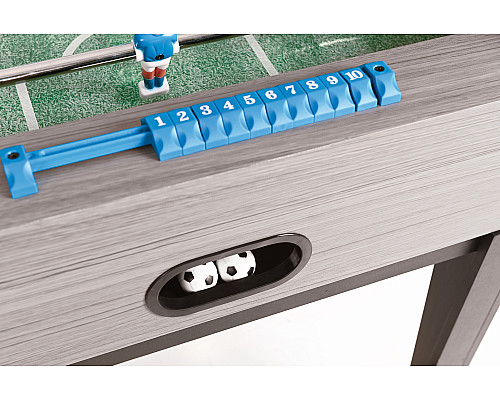 Настільний футбол Garlando F-Zero Grey Oak F0GRULNO, 108 х 95,5-98,5 х 78-80 см