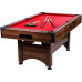 Більярдний стіл GamesPlanet Trendline Dawn 6ft + аксесуари коричневий/червоний