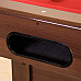 Більярдний стіл GamesPlanet Trendline Dawn 6ft + аксесуари, 184 x 108 x 82 см - коричнево-червоний