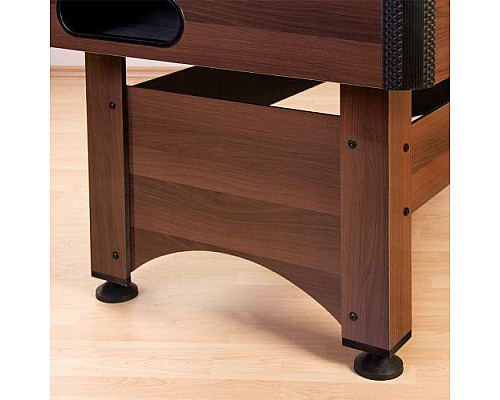 Більярдний стіл GamesPlanet Trendline Dawn 6ft + аксесуари, 184 x 108 x 82 см - коричнево-червоний