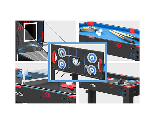 Ігровий стіл 5в1 Neo-Sport NS-810, 92 x 46 x 73 см