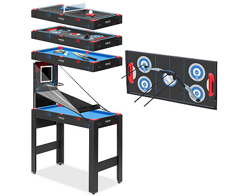 Ігровий стіл 5в1 Neo-Sport NS-810, 92 x 46 x 73 см