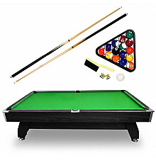 Більярдний стіл THUNDER BOLD-BLACK 8FT, 244 х 132 х 81 см