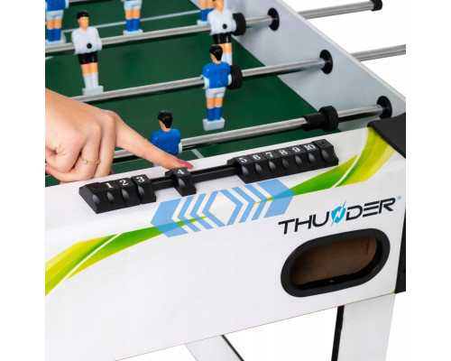 Настільний футбол THUNDER 4FT FROST, 122 х 61,5 х 80,5 см