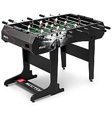 Настільний футбол Hop-Sport Secto, 120 x 61 x 81,5 см - чорно-білий