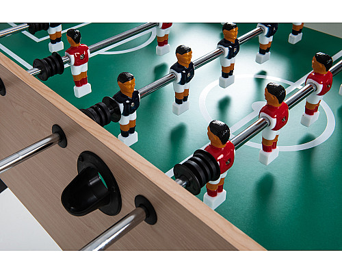Настільний футбол Garlando F-10 Maplewood F10ACULNO, 140 х 110 х 88 см