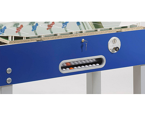 Настільний футбол із жетоноприймачем Garlando Challenge A-9UCVL, 137 х 120 х 89-91 см