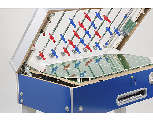 Настільний футбол із жетоноприймачем Garlando Challenge A-9UCVL, 137 х 120 х 89-91 см