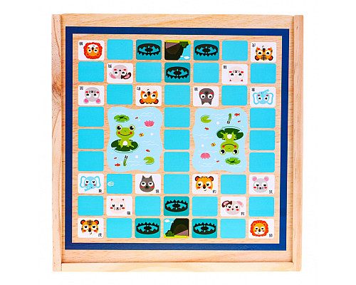 Настільний набір 6в1 Ramiz Trylma Snakes and Ladders Chess Chinese GO