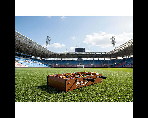 Настільний футбол Neo-Sport NS-439, 34,5 x 22 x 7 см, коричневий