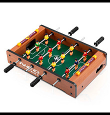 Настільний футбол Neo-Sport NS-439, 34,5 x 22 x 7 см, коричневий