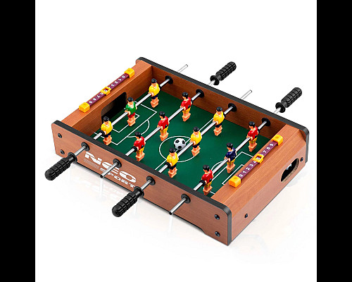 Настільний футбол Neo-Sport NS-439, 34,5 x 22 x 7 см, коричневий