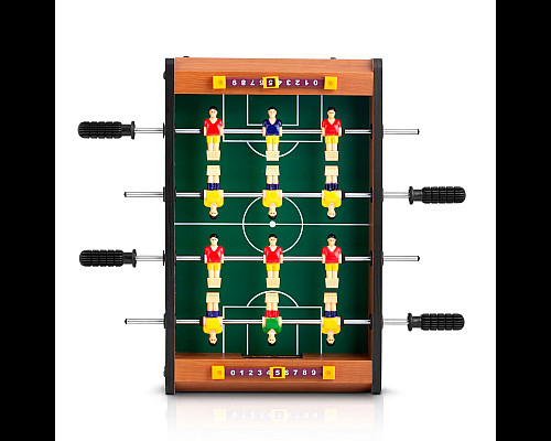 Настільний футбол Neo-Sport NS-439, 34,5 x 22 x 7 см, коричневий