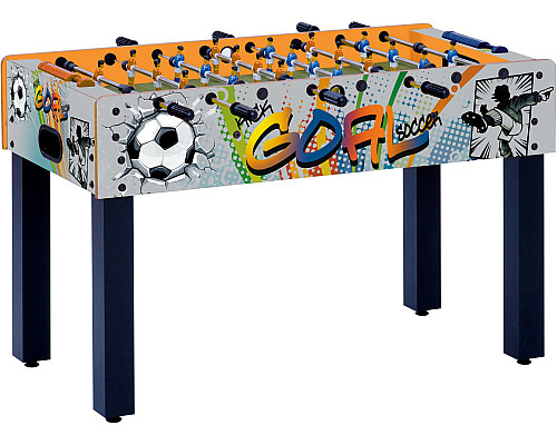 Настільний футбол Garlando F-1 Goal F1RGOAL, 121 х 92 х 78,5-80 см