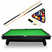 Більярдний стіл THUNDER BOLD-BLACK 9FT, 214 х 122 х 81 см