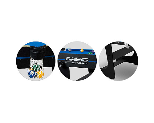 Більярдний стіл з аксесуарами Neo-Sport NS-808, 183 x 92 x 81 см