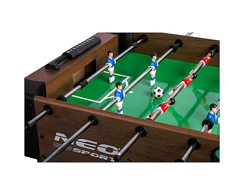 Настільний футбол Neo-Sport NS-804, 118 x 61 x 79 см - темно-коричневий
