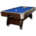 Більярдний стіл GamesPlanet 7 футів + аксесуари для більярду темно коричневий/синій