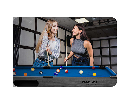Більярдний стіл з аксесуарами Neo-Sport NS-809, 178 x 95 x 80 см